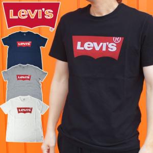 LEVI'S リーバイス バットウィングＴシャツ メンズ レディース 17783 半袖 プリントTシャツ クルーネック 丸首 カットソー トップス アメカジ ブラック ホワイト｜smw