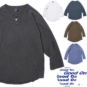 グッドオン Good On メンズ レディース ワンボタンベースボールTシャツ