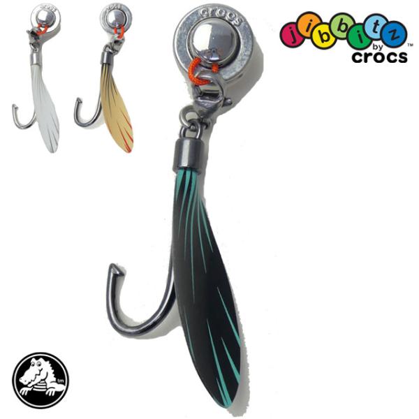 クロックス ジビッツ シューパーツ ルアー フライフィッシング キッズ メンズ jibbitz FL...