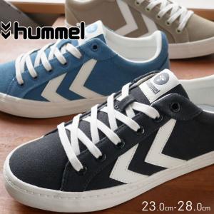 ヒュンメル hummel メンズ レディース デュースコート ローカット 2366 エボニー 7487 キャプテンブルー 9806 マシュマロ 206425 スニーカー