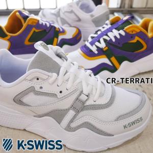 ケースイス K-SWISS 厚底スニーカー レディース CR-テラッティ ローカット ダッドシューズ 96600｜smw