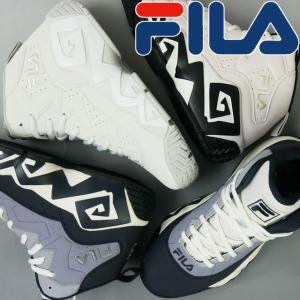 フィラ FILA メンズ レディース 厚底 スニーカー 靴 MB バスケットボールシューズ バッシュ ハイカット ミッドカット ダッドシューズ ダッドスニーカー 復刻｜smw