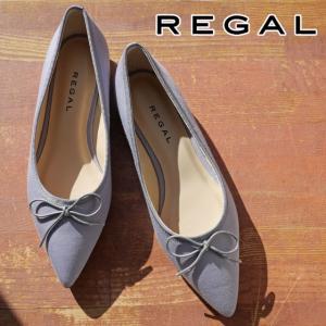 REGAL（リーガル） パンプス 本革 太ヒール チャンキーヒール