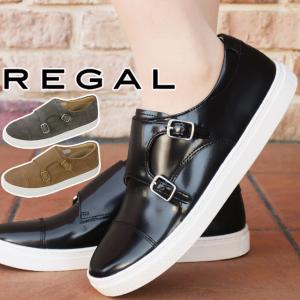 REGAL（リーガル） ローカットスニーカー 革靴 レザー BE75 レース