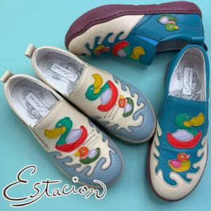 エスタシオン ムーミン コラボ レディース サンダル 厚底ニョロニョロ