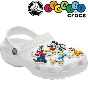 クロックス crocs ジビッツ Jibbitz ディズニー ミッキーフレンズ 5Pack 5個セット アクセサリー シューチャーム ラバークロッグ用アクセサリー 10010001 小物｜smw