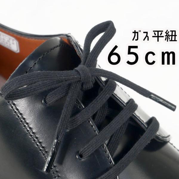 ライカ LEICA ビジネスシューズ用 ガス平紐 65cm シューレース 紳士靴 靴紐 SHOE L...