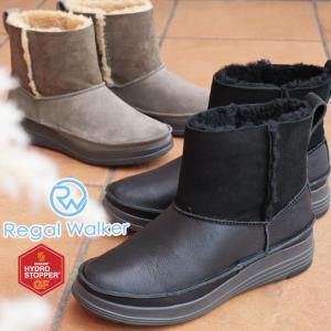 REGAL（リーガル） レディース ショートブーツ 太ヒール チャンキー