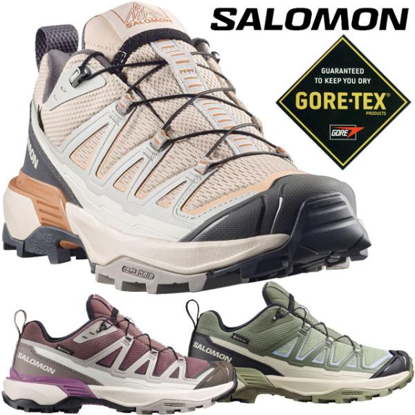 サロモン 防水 スニーカー レディース X ウルトラ 360 エッジ GTX W ゴアテックス ハイ...