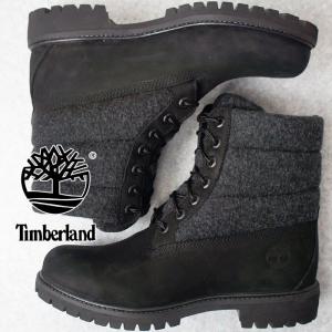 ティンバーランド Timberland ワークブーツ メンズ TB0A1ZR6 6インチ プレミアム パファー ブーツ ショートブーツ レースアップ ブラック｜smw