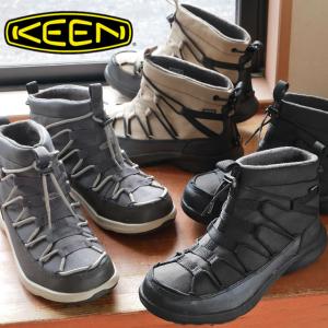 キーン KEEN メンズ ウインターブーツ ユニーク スニーク チャッカ ウォータープルーフ 防水 スノーブーツ ウインターシューズ ショートブーツ｜smw