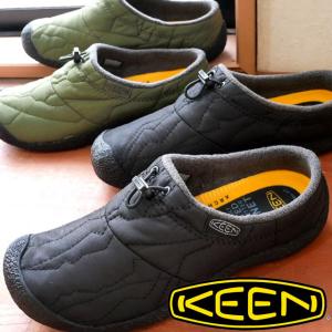 キーン KEEN メンズ スリッポン ハウザー 3 スライド 1025552 トリプルブラック 黒 1025551 オリーブ テレワーク 在宅勤務｜smw