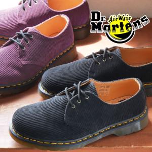 ドクターマーチン Dr.Martens メンズ 1461 3ホールシューズ コーデュロイ ローカット オックスフォードシューズ 27770001 ブラック 黒 27770601｜smw