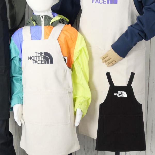 ザ・ノース・フェイス エプロン キッズ 男の子 TNFロゴエプロン ジュニア 女の子 前掛け 料理 ...