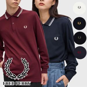 FRED PERRY 英国製 長袖 M7115 イングランド ポロシャツ FRED PERRY フレッドペリー ポロシャツ 英国製 長袖 メンズ