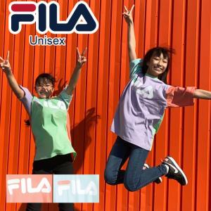 フィラ FILA メンズ レディース ジュニア Tシャツ 半袖 半そで FM5184 ユニセックス スポーツ スポーティー パステルカラー｜smw