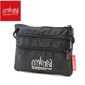 マンハッタンポーテージ Manhattan Portage TRIPLE ZIP POUCH A バッグ メンズ レディース トリプルジッパーポーチ ショルダーバッグ サコッシュ｜smw