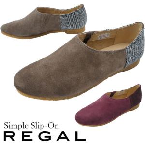 REGAL（リーガル） フラットシューズ 革靴 レザー レディース F22L