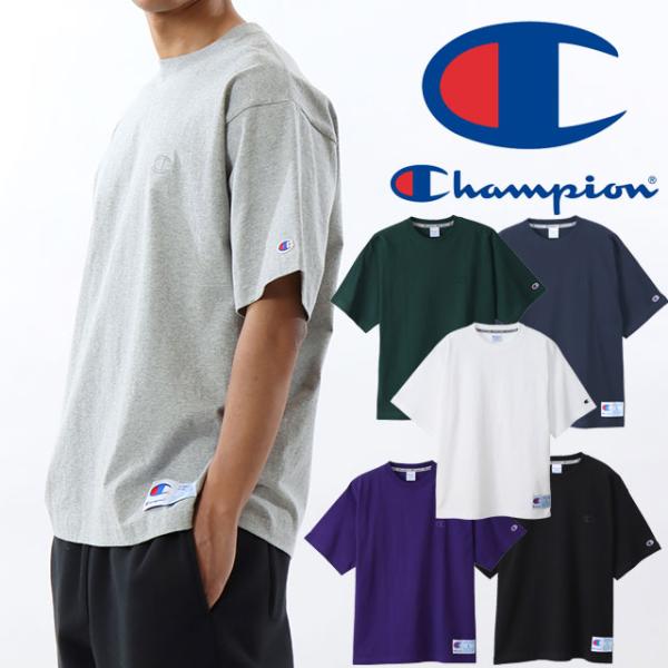 チャンピオン Champion Tシャツ メンズ レディース C3-V331 ショートスリーブティー...