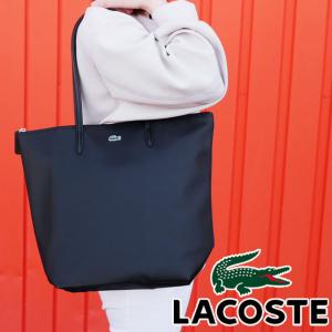 LACOSTE（ラコステ） トートバッグ 肩掛け ショルダー ジップ