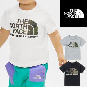 ザ・ノースフェイス Tシャツ キッズ ベビー NTB32359 ショートスリーブカモロゴティー 半袖 ハーフスリーブ トップス 上着 カットソー ベイビー 赤ちゃん ウエア｜smw