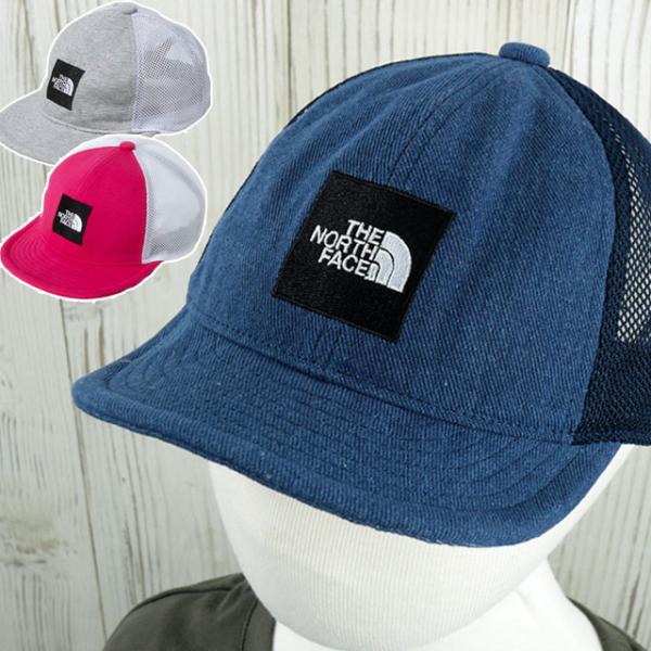 ザ・ノース・フェイス 帽子 キッズ ベビー NNB02000 スクエアロゴメッシュキャップ 子供 ス...