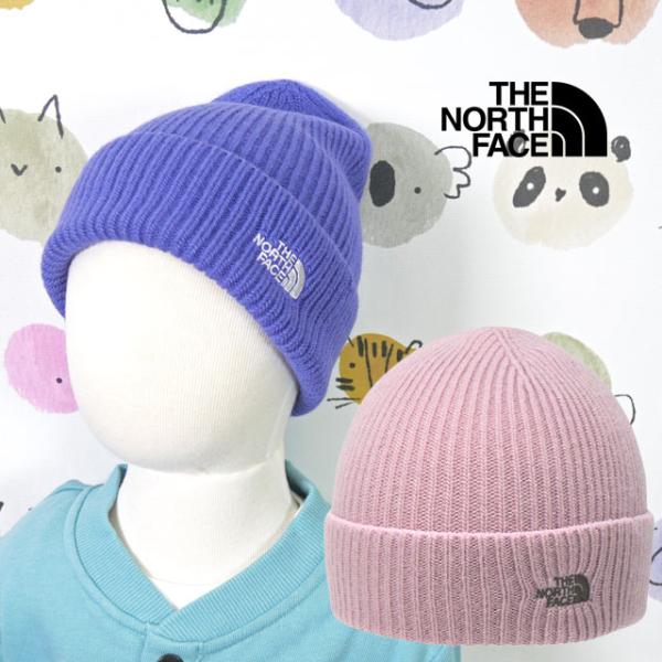 ザ・ノース・フェイス ニットキャップ キッズ ベビー NNB42300 スモールロゴビーニー ニット...