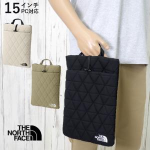 ザ・ノース・フェイス PCスリーブ メンズ NM32353 ジオフェイス ピーシースリーブ レディース 15インチ専用 タブレットスリーブ バッグインバッグ 書類 通勤 白｜シューマートワールド