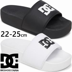 ディーシーシューズ DC SHOES サンダル レディース ウィメンズ スライド プラットフォーム 厚底サンダル シャワーサンダル スポーツサンダル DW231013 BLW WHB｜smw