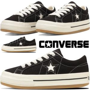 コンバース 厚底靴 ワンスター ボーダースター OX スニーカー メンズ レディース ローカット Y2K ボリュームソール 33702541