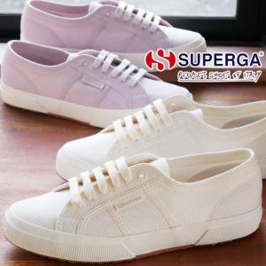 スペルガ SUPERGA メンズ スニーカー 2750 オーガニックキャンバス ナチュラルダイ ホワイト マジェンタ キャンバススニーカー ローカット 紐靴 S2111KW A0A A0C｜smw