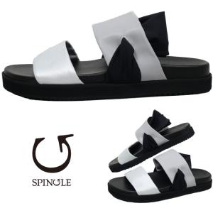 SPINGLE スピングル la gomma コラボ バックストラップサンダル