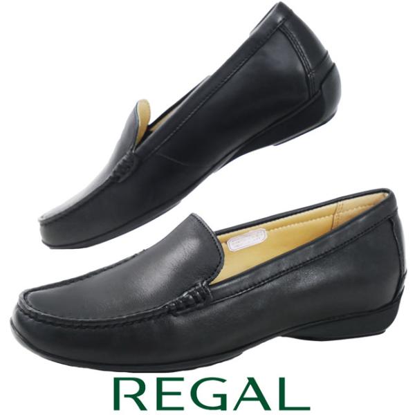 リーガル モカシン レディース スリッポン フラットシューズ ドライビングシューズ ビジネス 本革ぺ...