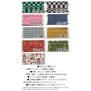 マスク 7枚入り 立体プリーツ 抗菌フィルター...の詳細画像1