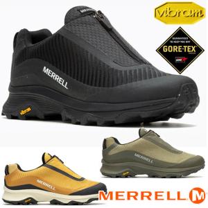 メレル MERRELL モアブ スピード ストーム モック ゴアテックス メンズ 防水 ハイキングシューズ トレッキングシューズ J067561 J067563｜smw