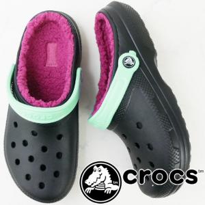 クロックス crocs メンズ レディース サンダル 靴 防寒 クラシック ラインド クロッグ コンフォートサンダル 203591