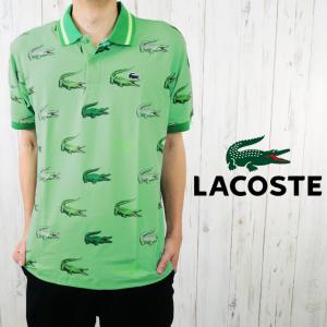 Lacoste 幾何学模様ポロシャツ LACOSTE 幾何学模様 ポロシャツ M - メルカリ