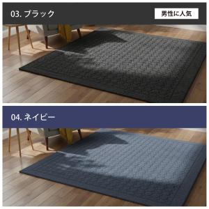 ラグ カーペット ラグマット 冷感 洗える 2...の詳細画像5
