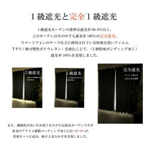 カーテン 遮光 1級 完全遮光 遮光率100%...の詳細画像2
