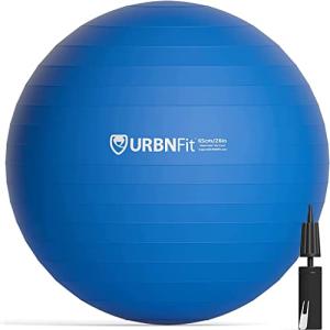 URBNFit バランスボール （サイズ複数）、フィットネス トレーニング ストレッチ ヨガ ピラティスボール、ノンバースト設計、バランスボール