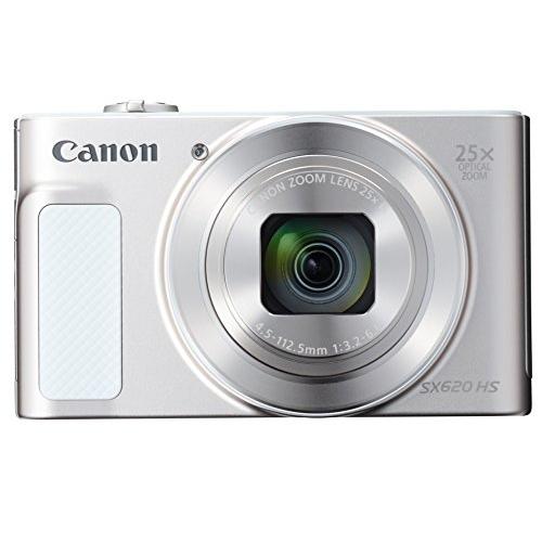 Canon コンパクトデジタルカメラ PowerShot SX620 HS ホワイト 光学25倍ズー...