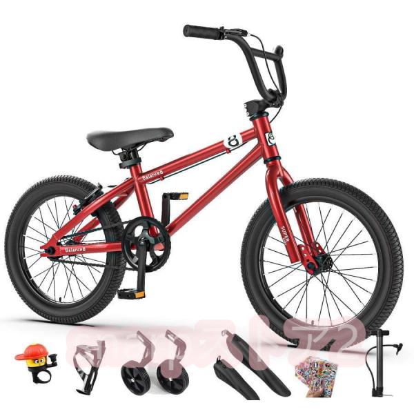 子供用自転車 キッズバイク 幼児用自転車 16インチ/20インチ/BMX 補助輪付 ランニングバイク...