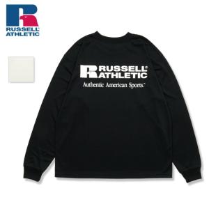 RUSSELL ATHLETIC ラッセルアスレチック EverDry Jersey L/S Shirt エバードライジャージロングスリーブシャツ RJ-24046【長袖/ロンT】【メール便・代引不可】｜snb-shop