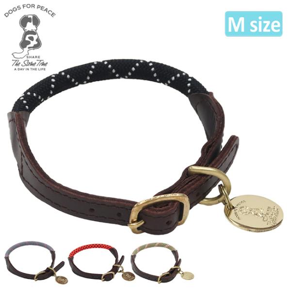 DOGS FOR PEACE ドッグスフォーピース CLIMBING ROPE COLLAR M ク...