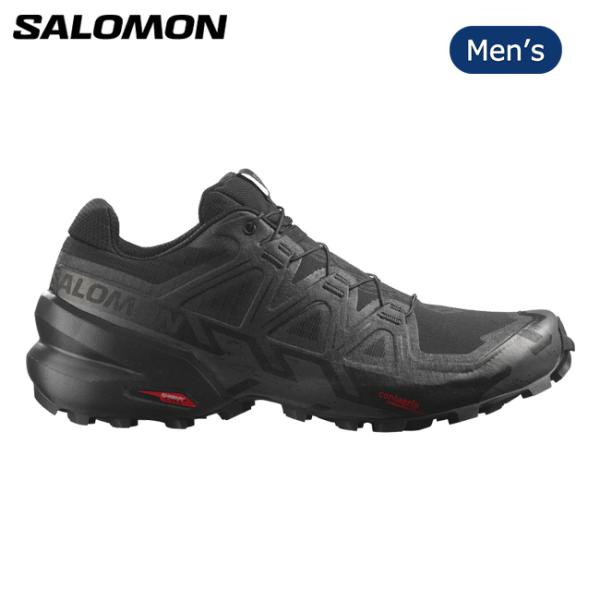 SALOMON サロモン SPEEDCROSS 6 スピードクロス6 Black/Black/Pha...