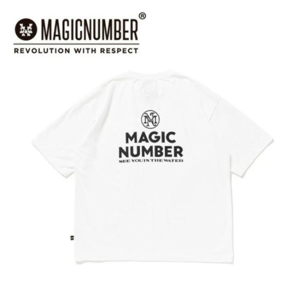 MAGICNUMBER マジックナンバー STOCK LOGO US COTTON T-SHIRT ...