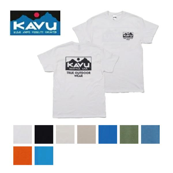 KAVU カブー True Logo Tee トゥルーロゴティー 19822238 【 トップス 半...