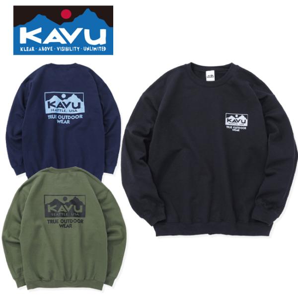 KAVU カブー TRUE Logo Sweat トゥルーロゴスウェット 19822333 【 トッ...