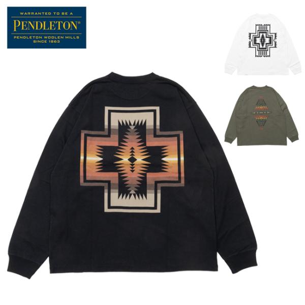 PENDLETON ペンドルトン Back Print LS Tee バックプリントロングスリーブテ...