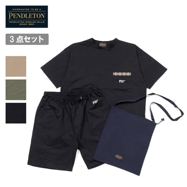 PENDLETON ペンドルトン Tee/Shorts/Bag SET ティー/ショーツ/バッグセッ...